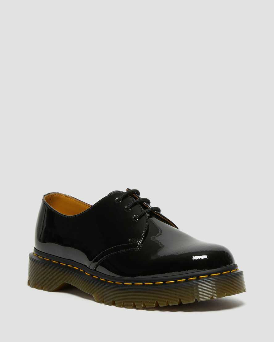 Dr. Martens 1461 Bex Patent Deri Erkek Oxford Ayakkabı - Ayakkabı Siyah |UPIWS5702|